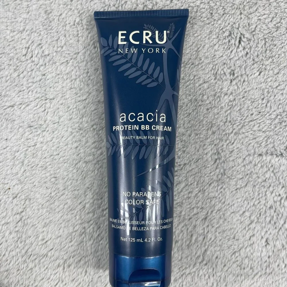 Ecru Acacia Protein BB Cream Beauty Balm For Hair 4.2 oz No Parabens Color Safe
